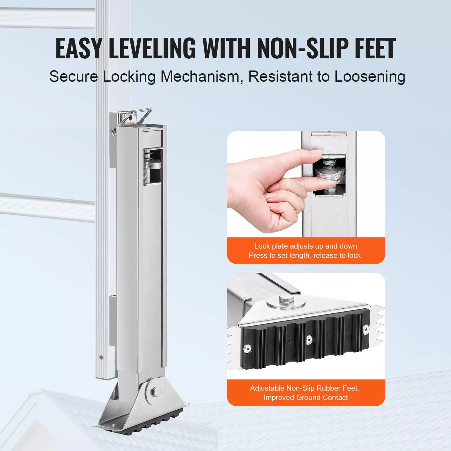Ladder Levler 11.4 inch Expansion Length Leveling Tool Quick Release