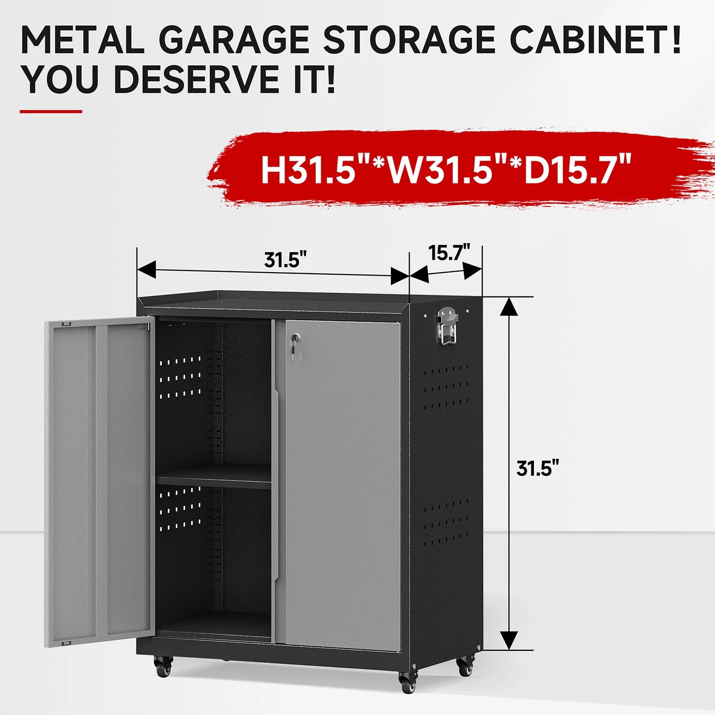 Metal Garage Cabinet Set Workshop Set Garage Cabinets Storage System Tool Boxs