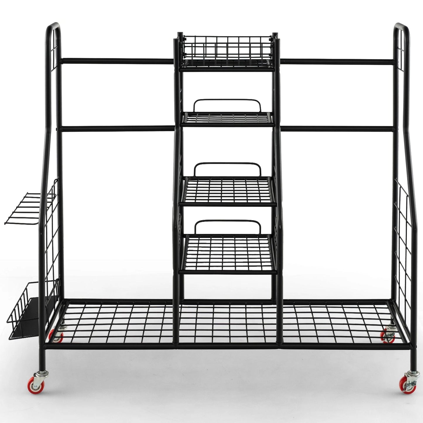 Golf Bag Storage Organizer, Heavy Duty Metal Double Golf Bag Storage Rack