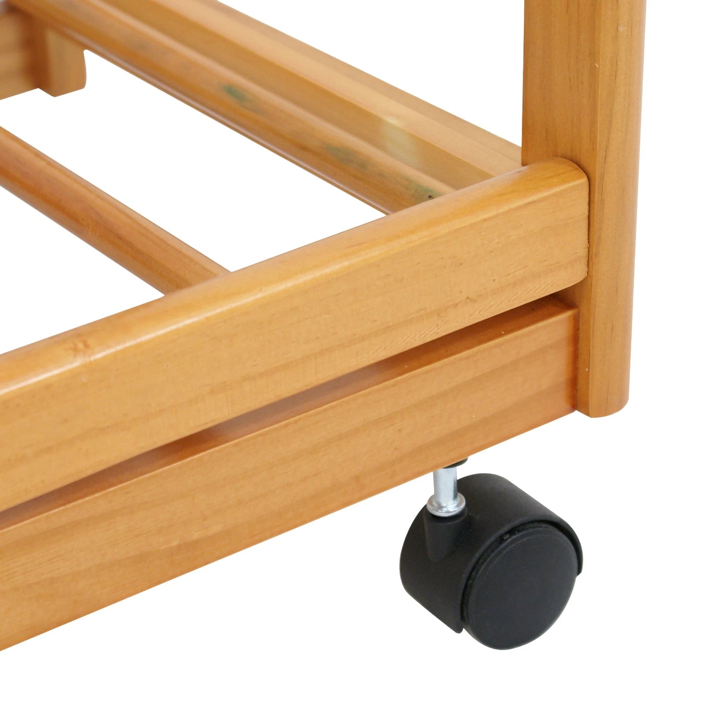 Rolling Wood Kitchen Island Trolley Cart Dining Storage Drawers Stand Durable