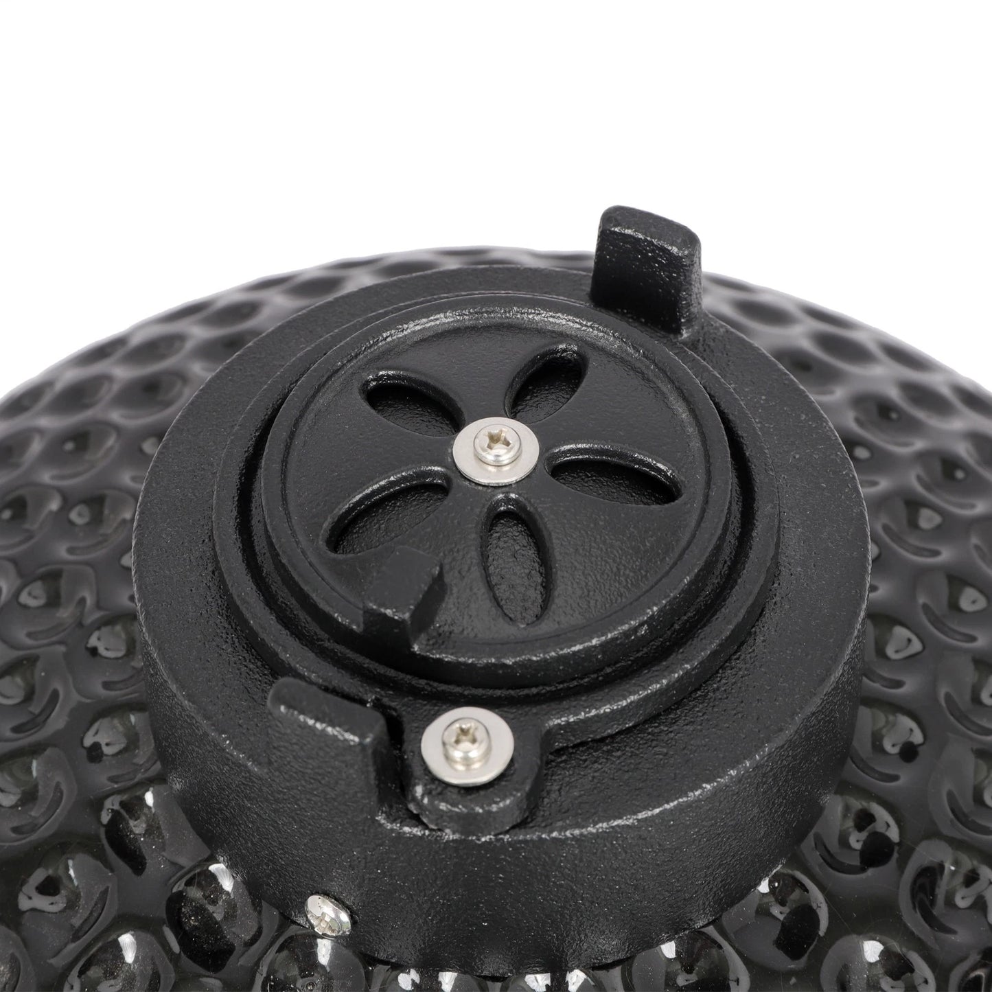13" Portable Ceramic Charcoal BBQ Grill for Outdoor Cooking