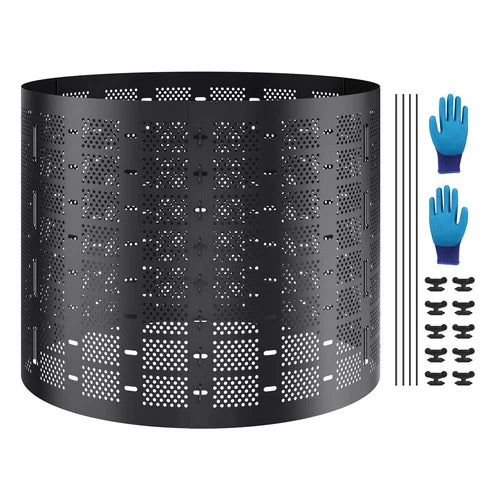 Garden Compost Bin 220 Gal/1000 L Outdoor Compost Bin Easy to Setup