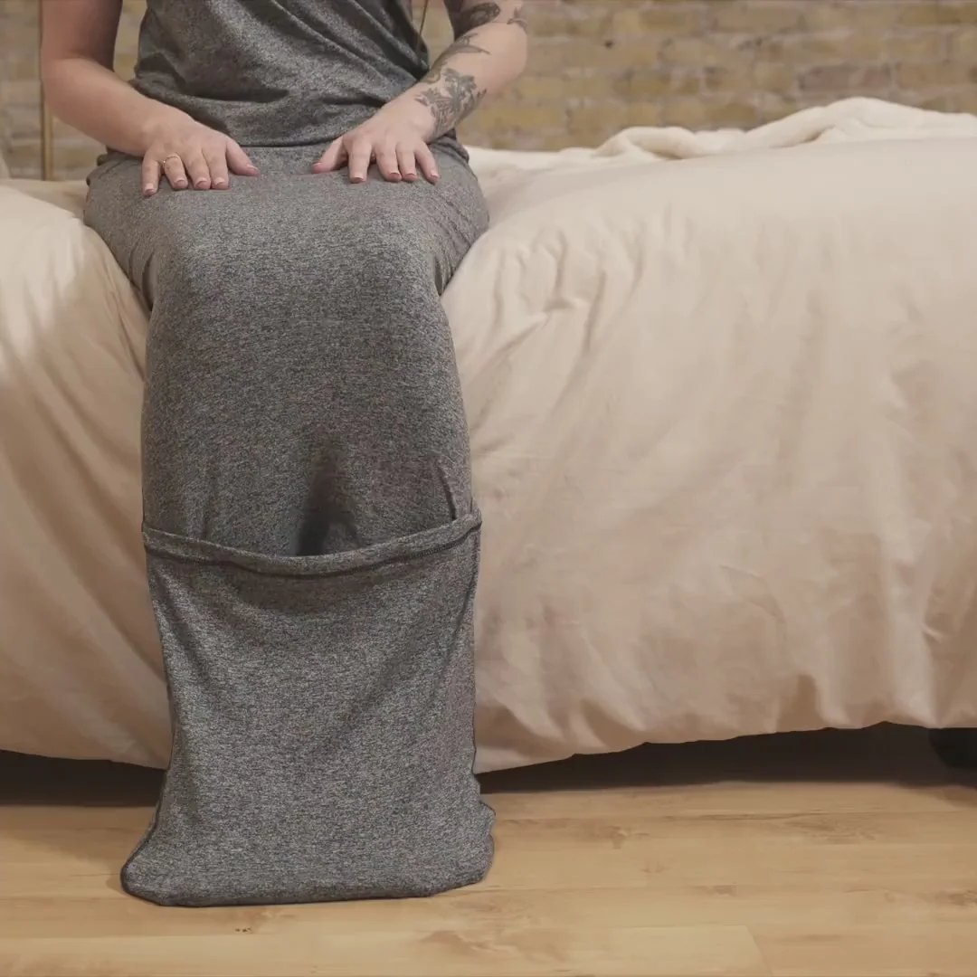 Sleep Pod Move - Adult Swaddle Blanket for Men and Women, High Elasticity Onesies Wearable Blanket