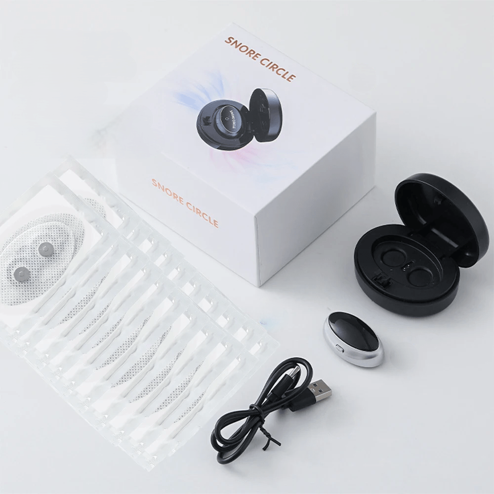 Smart Magnetic Anti-Snoring Device – EMS Sleep Aid for Easy Breathing & Nighttime Apnea Relief (5 Pairs)