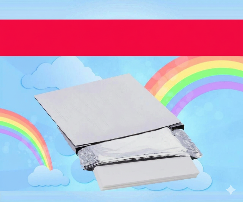 Frosting sheets, Sugar sheets, Icing sheets - 24 To 25 pack - 8.5 X 11"
