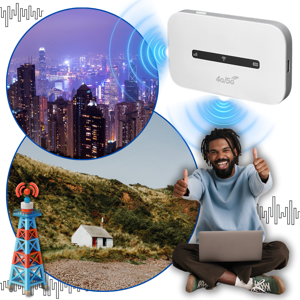 Ultra-Portable Wi-Fi Hub