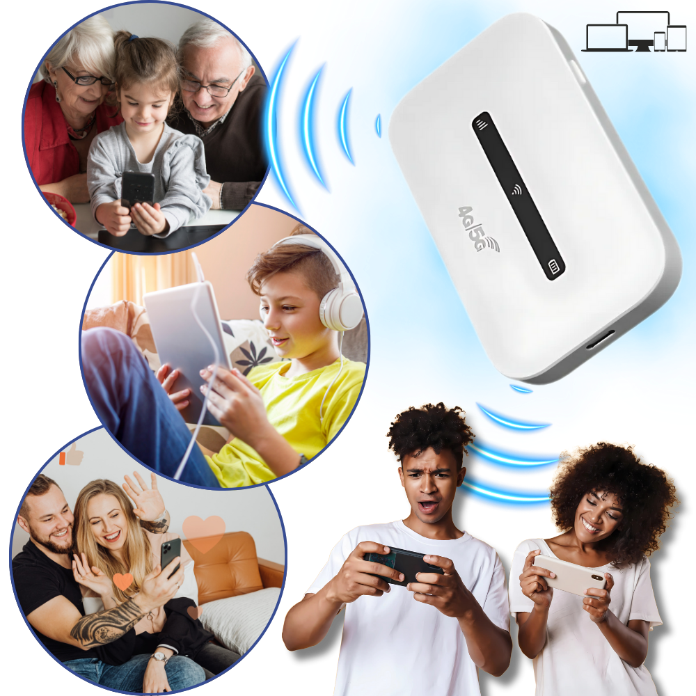 Ultra-Portable Wi-Fi Hub