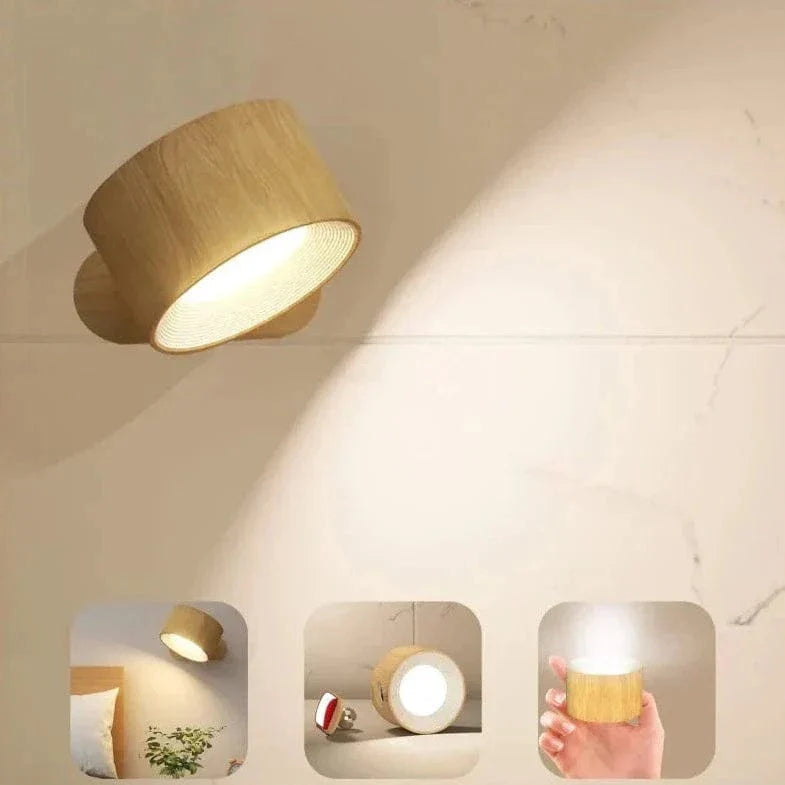 Battery Operated Wall Light - Rechargeable Wall Light - Ambilume