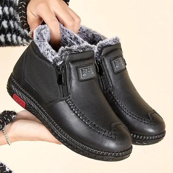 New warm, thick fleece snow boots