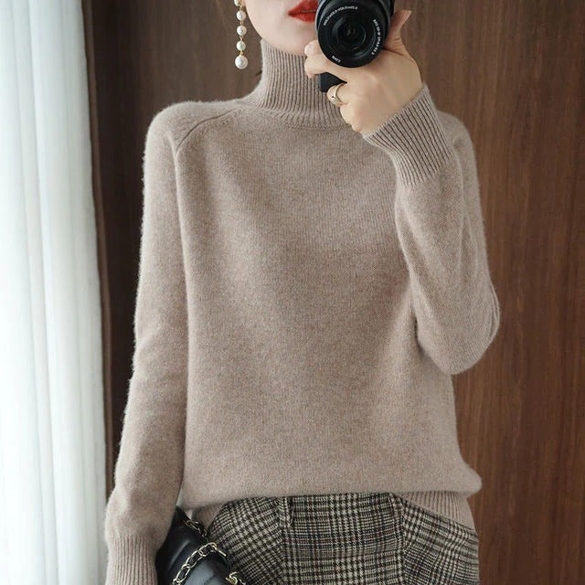 Cashmere turtleneck | Zersly ™