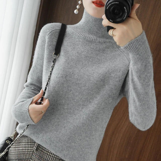 Cashmere turtleneck | Zersly ™
