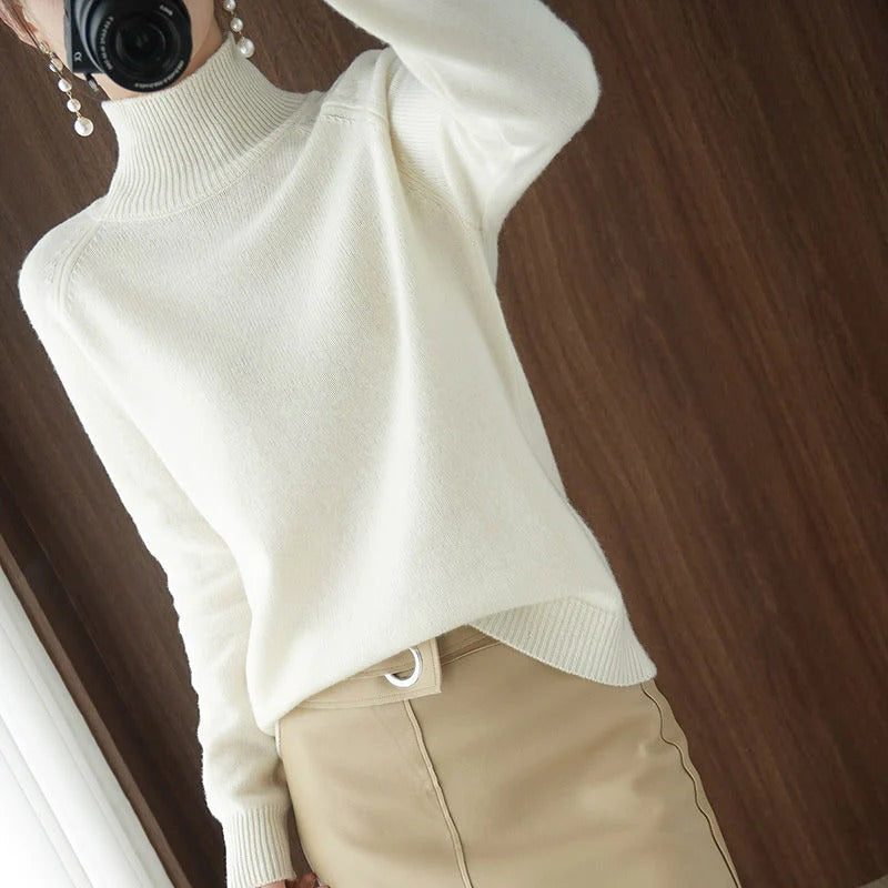 Cashmere turtleneck | Zersly ™