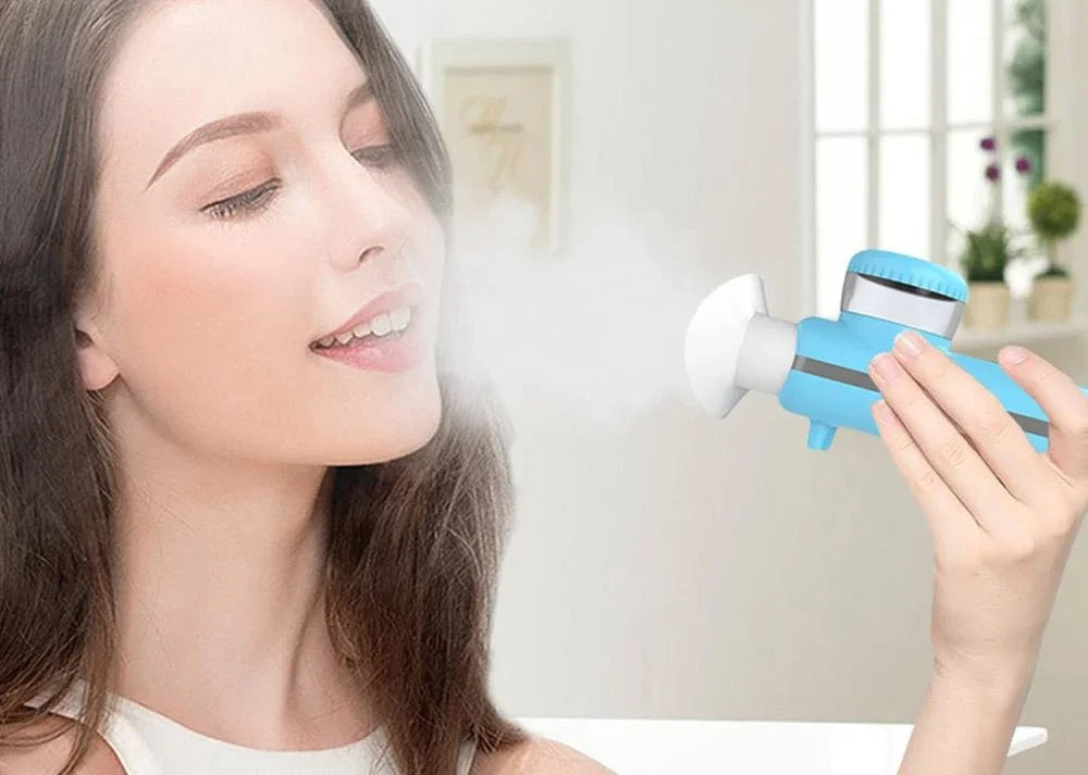 Eye Nano Sprayer Hot Compress Device – Electric Eye Spa Humidifier for Moisturizing, Fatigue Relief, and Gentle Skin Rejuvenation