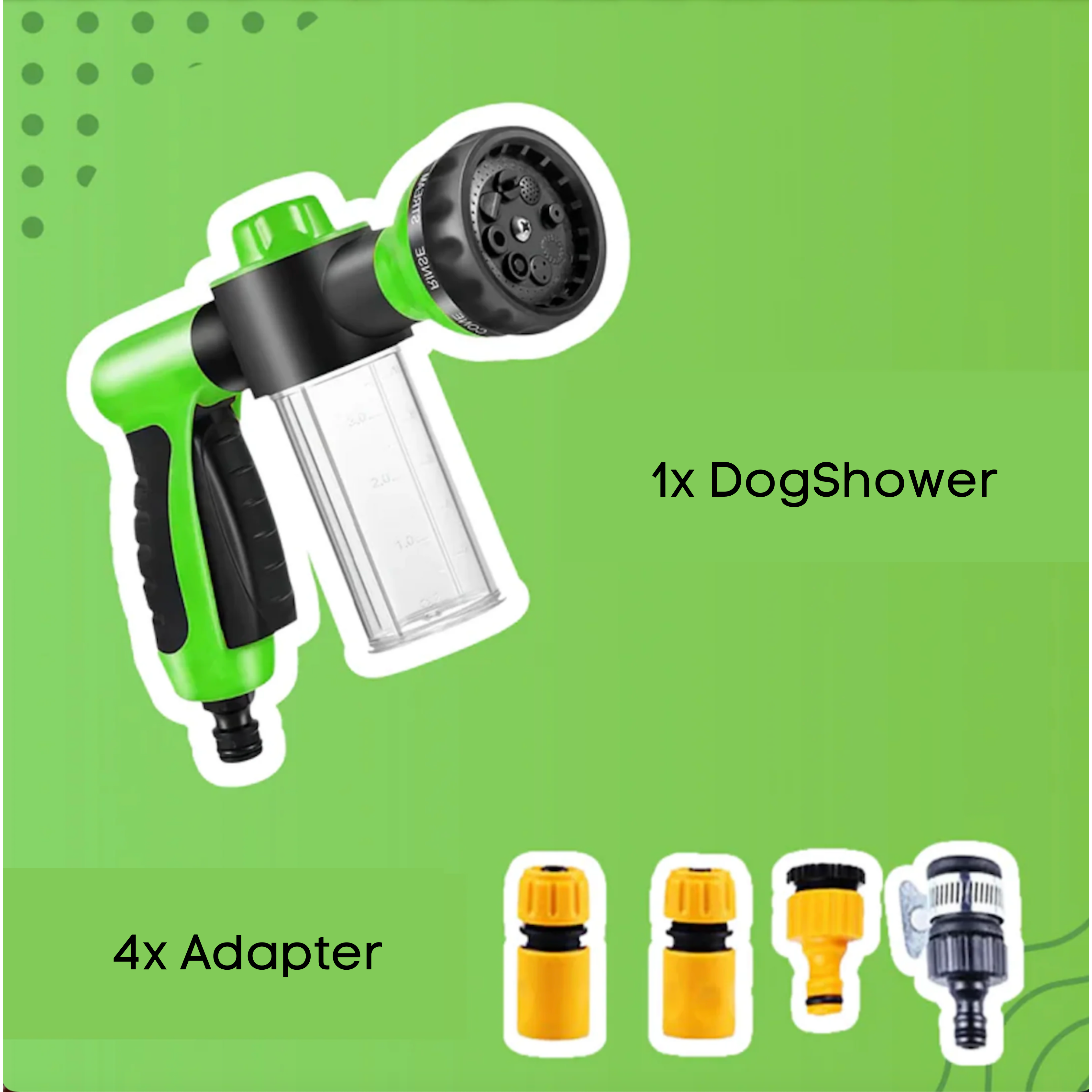 DogShower™ - Bath your dog quickly and easily