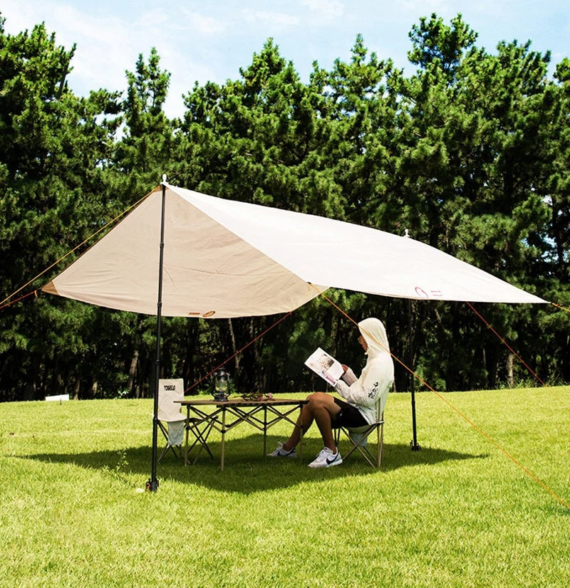 Carbon Fiber Telescopic Tarp Poles – Ultralight Adjustable Tent Supports for Outdoor Camping, Shelters, and Hiking Awnings