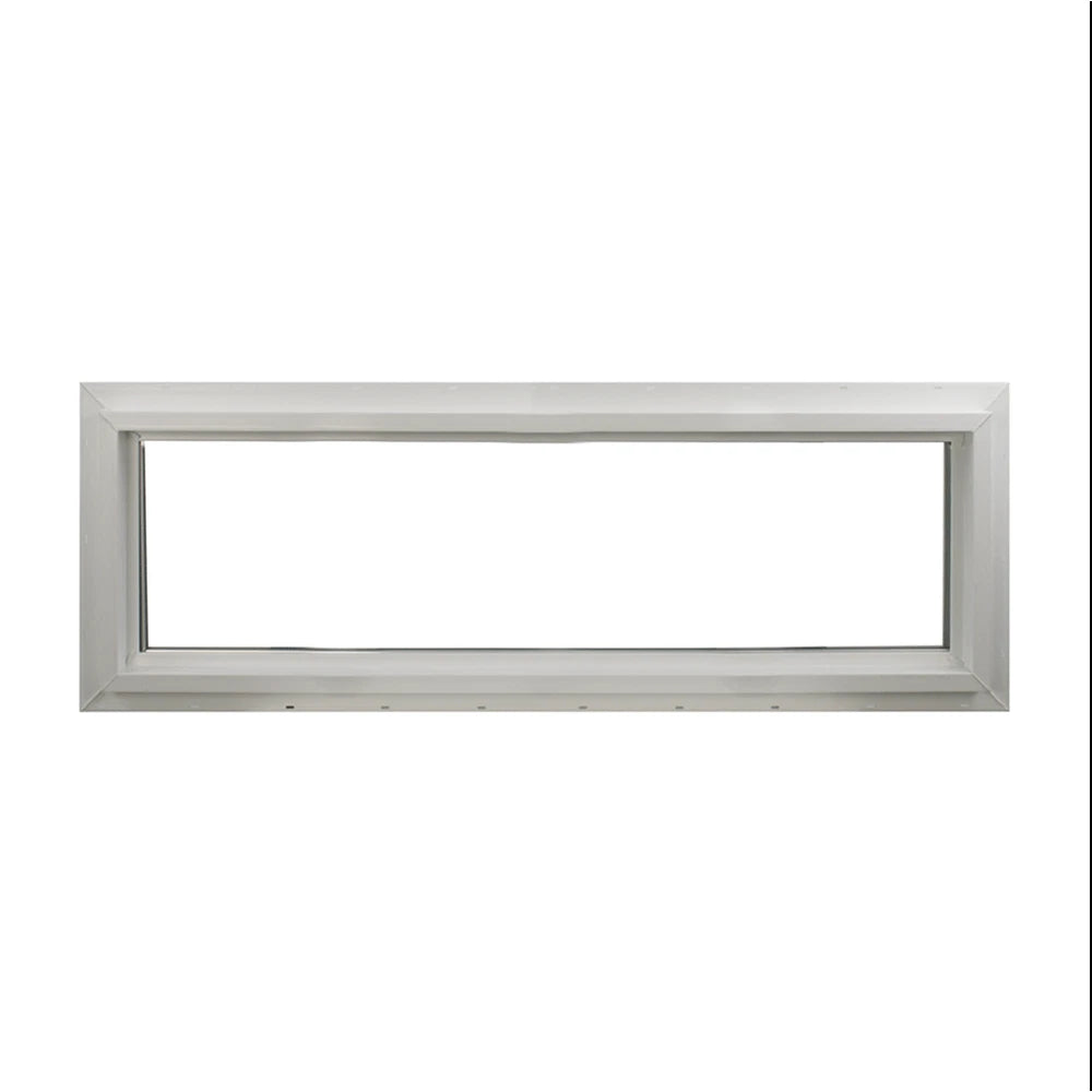 Double Pane Transom Window 48" x 12", Florida Approve Vinyl Argon Gas Low E DP50