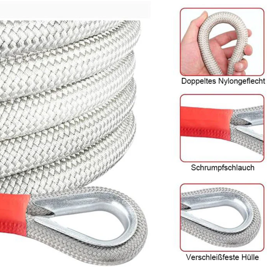 Car Towing Rope Off-road Vehicle Can Tow 18 Tons of Rescue Rope Upgraded Version Which Is Very Reliable and Wear-resistant