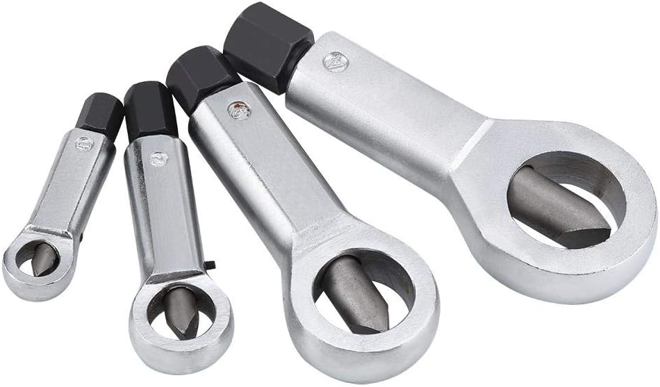Heavy-Duty Nut Splitter Set – 9–27mm Durable Metal Nut Breaker for Mechanics & DIY