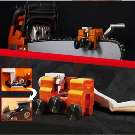 Sawsharpener for Chainsaw - Gear up with the saw sharpener.