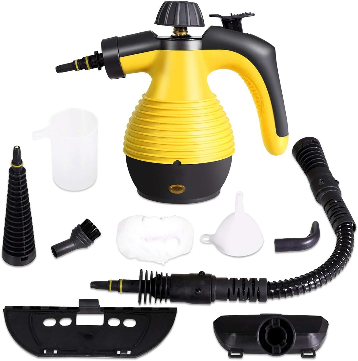 Handheld Pressurized Steam Cleaner, Multi-Purpose Steamer, Steam Iron, 1050W, W/Attachments