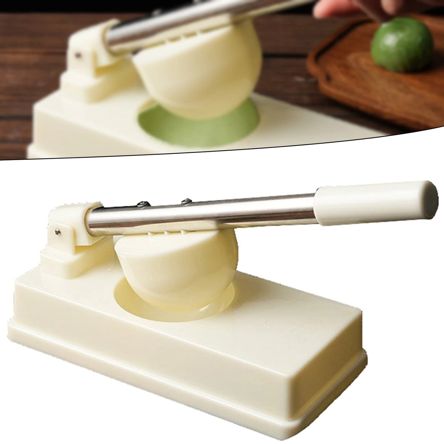 Dumpling Mold & Rolling Machine – Easy Dough Press for Homemade Dumplings & Pastries