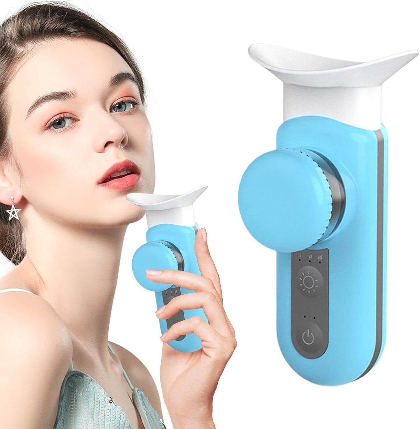 Eye Nano Sprayer Hot Compress Device – Electric Eye Spa Humidifier for Moisturizing, Fatigue Relief, and Gentle Skin Rejuvenation