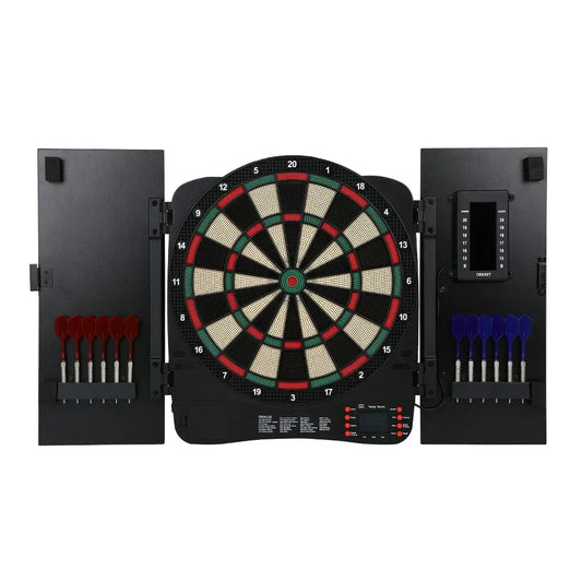 Electronic Dartboard Game with LED Lights – Multiplayer Interactive Indoor Dart Set for Family Fun, Parties, and Skill Training