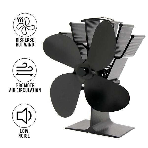 Heat-Powered Stove Fan