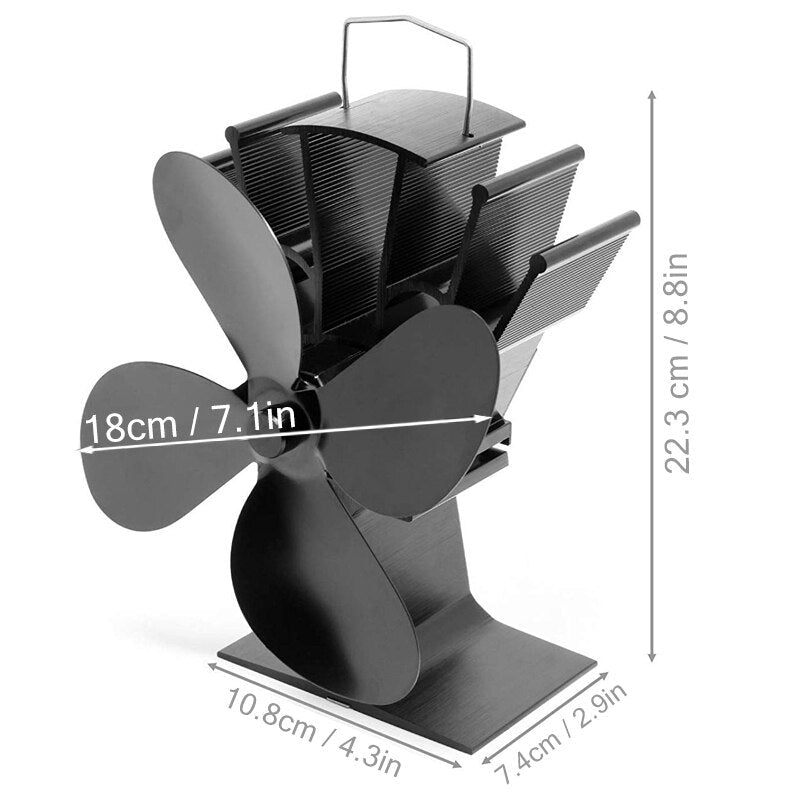 Heat-Powered Stove Fan