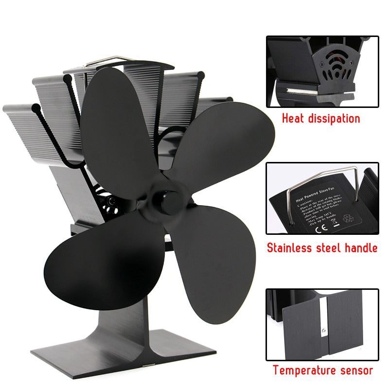 Heat-Powered Stove Fan