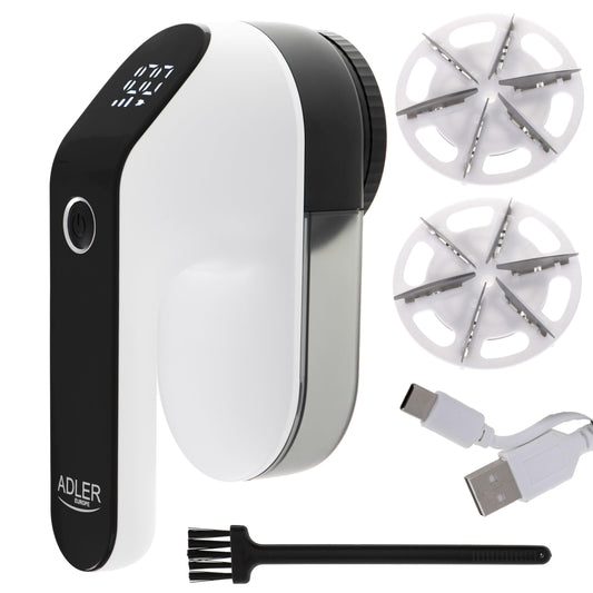 Commercial Fabric Hair Remover - 45W Lint Shaving Machine with 2 Speeds for Clothes, Sofa & Home Textile Restoration