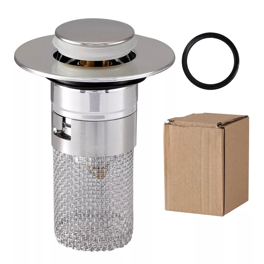 Odor Isolation Pop Up Sink Stopper – Keep Drains Clean & Fresh