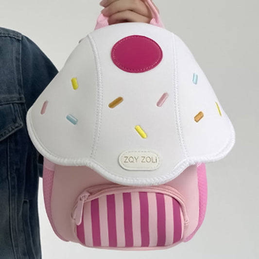 Cute Mushroom Mini Backpack – Lightweight Kids’ Travel Bag for Kindergarten, School, and Birthday Gift Adventures