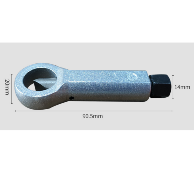 Heavy-Duty Nut Splitter Set – 9–27mm Durable Metal Nut Breaker for Mechanics & DIY