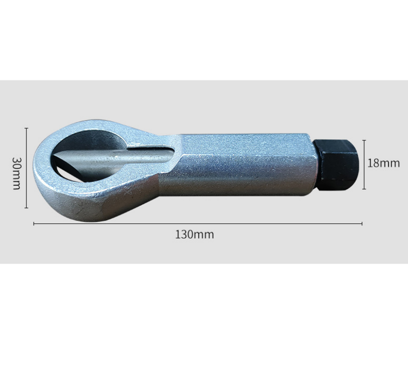 Heavy-Duty Nut Splitter Set – 9–27mm Durable Metal Nut Breaker for Mechanics & DIY