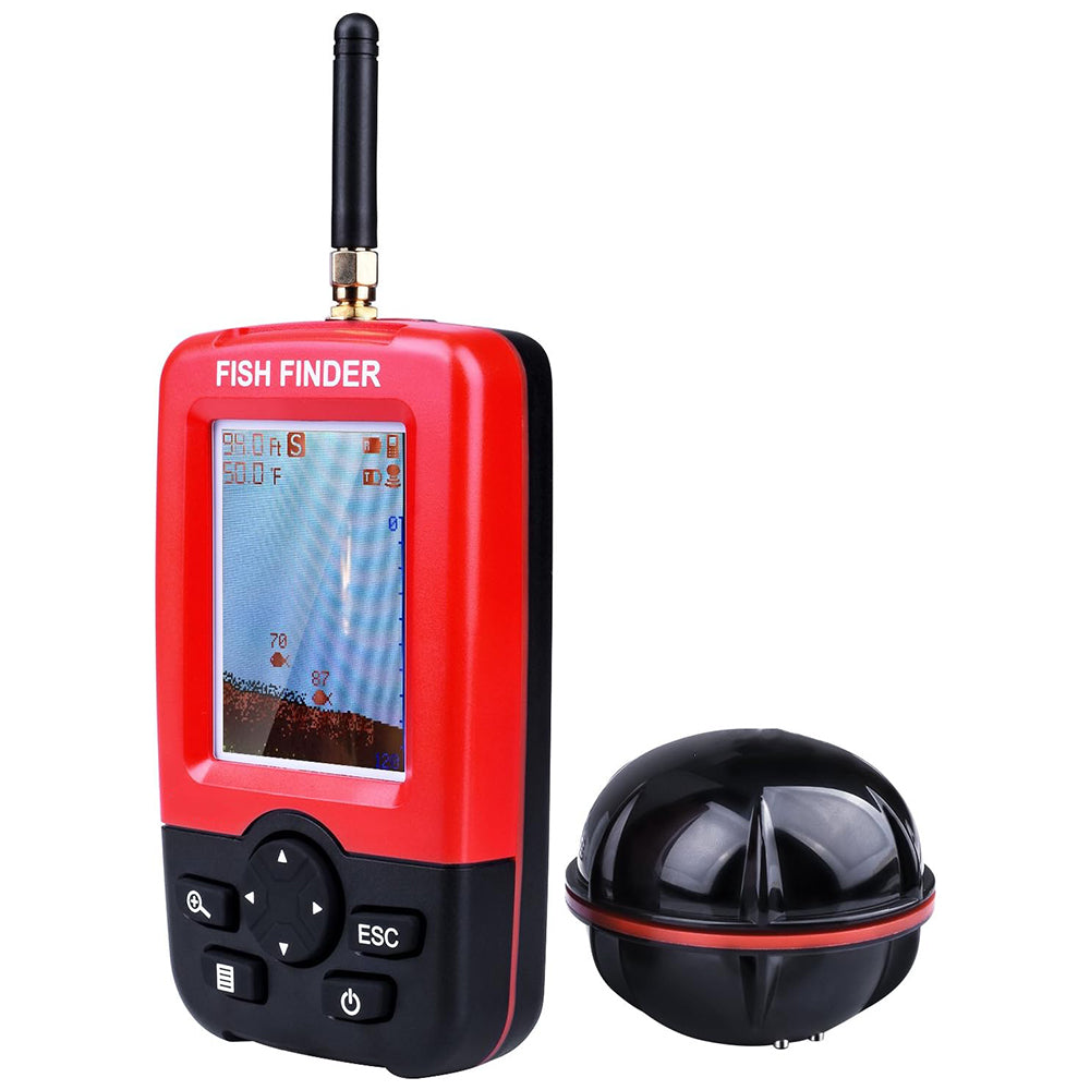 Wireless Fish Finder – Smart Sonar Sensor Depth Echo Sounder for Lake, Sea & Saltwater Fishing Adventures