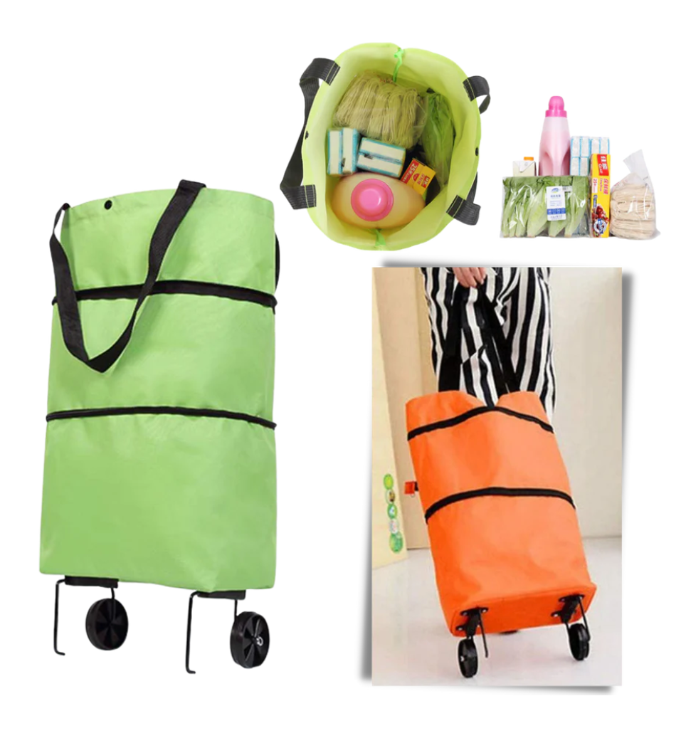 Foldable Trolley grocery Bag 30L