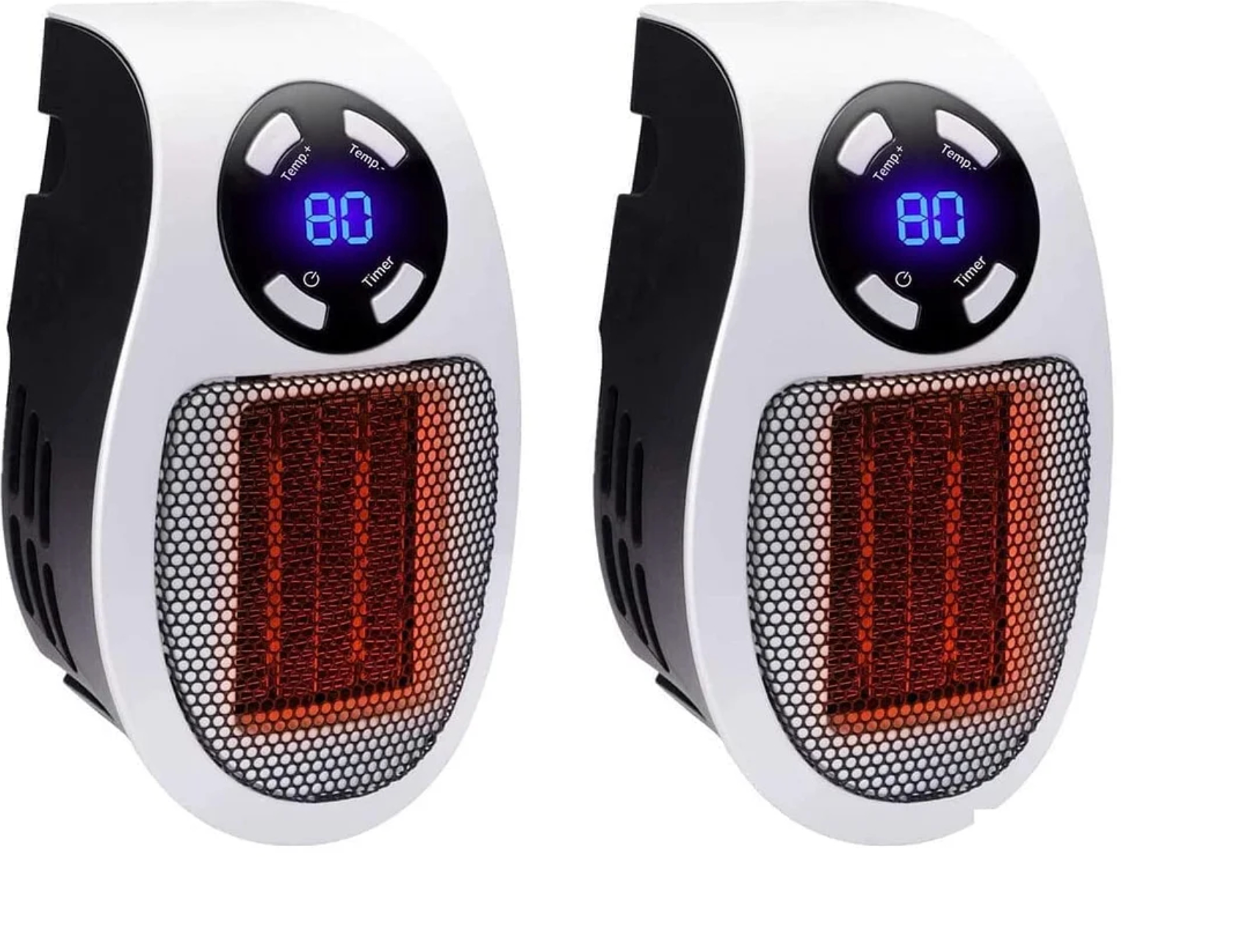 2 Pcs Smart Space Heater – Top Rated Portable Heater