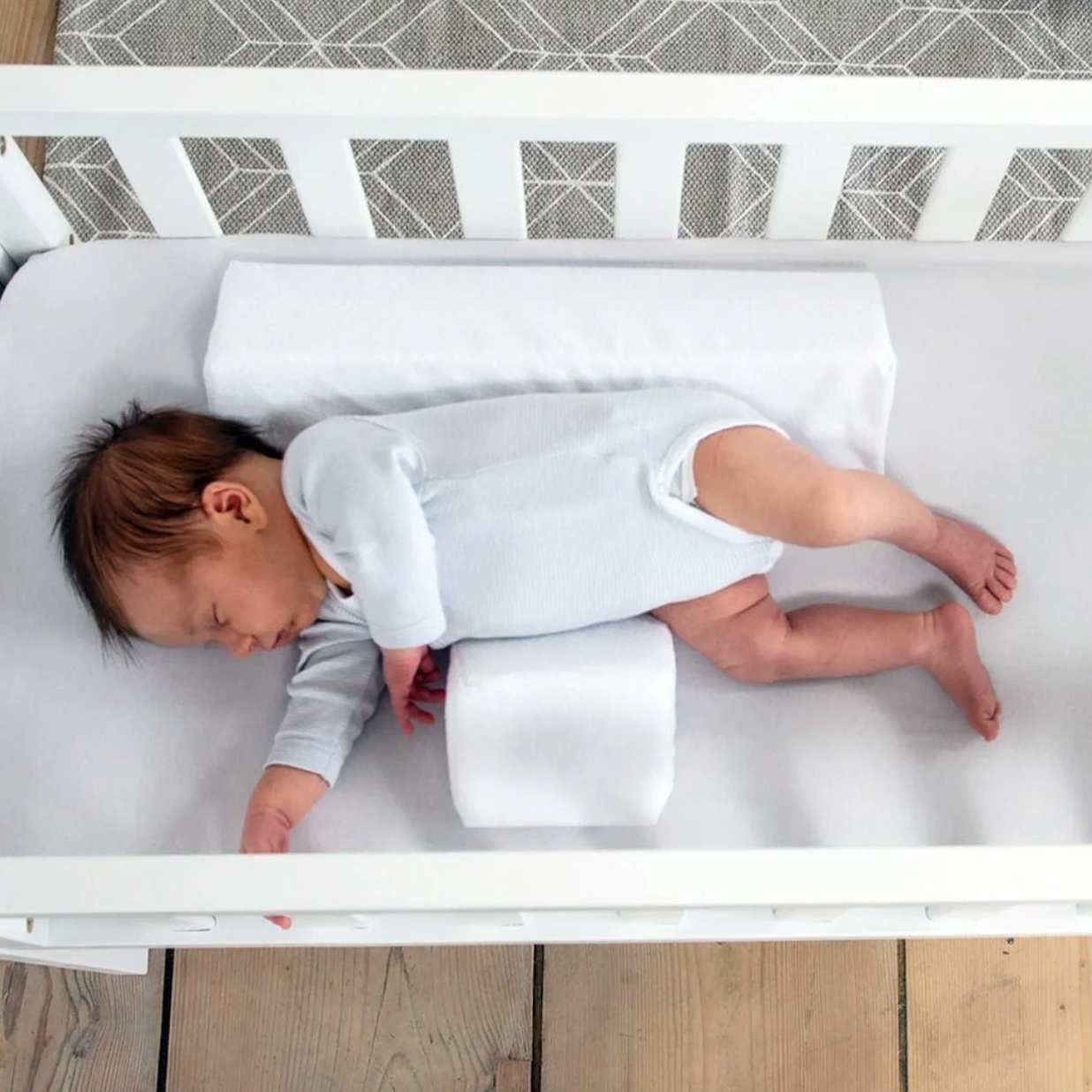 Baby Sleeping Side Positioner Pillow - Anti Roll