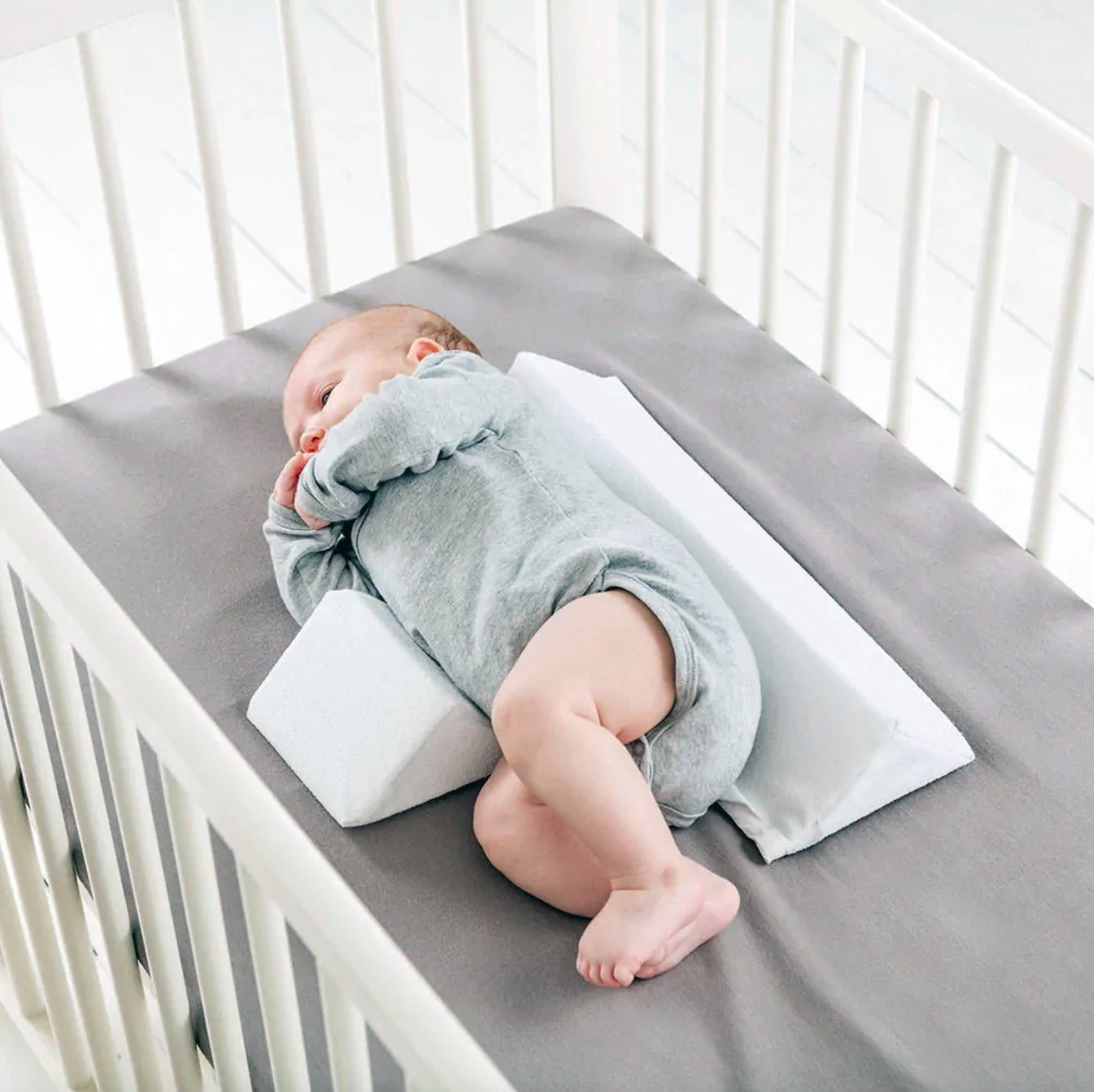 Baby Sleeping Side Positioner Pillow - Anti Roll