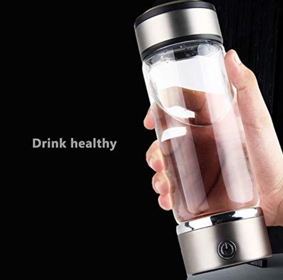 Rechargeable Hydrogen Water Bottle, Portable Water Lonizer