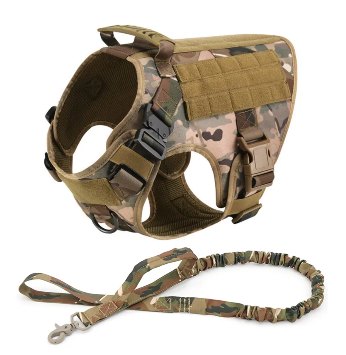 Hunting Training, Walking, Hiking, Tactical Dog Harness, No-Pull Vest