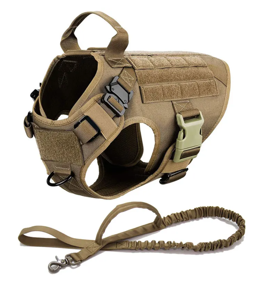 Hunting Training, Walking, Hiking, Tactical Dog Harness, No-Pull Vest