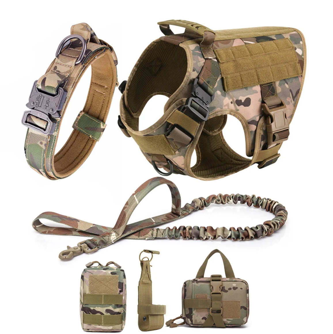 Hunting Training, Walking, Hiking, Tactical Dog Harness, No-Pull Vest