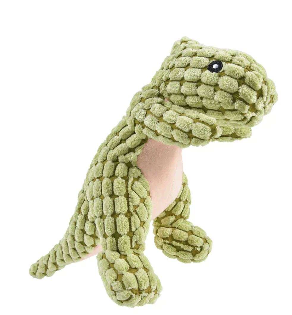 Indestructible Robust Dino Dog Toy