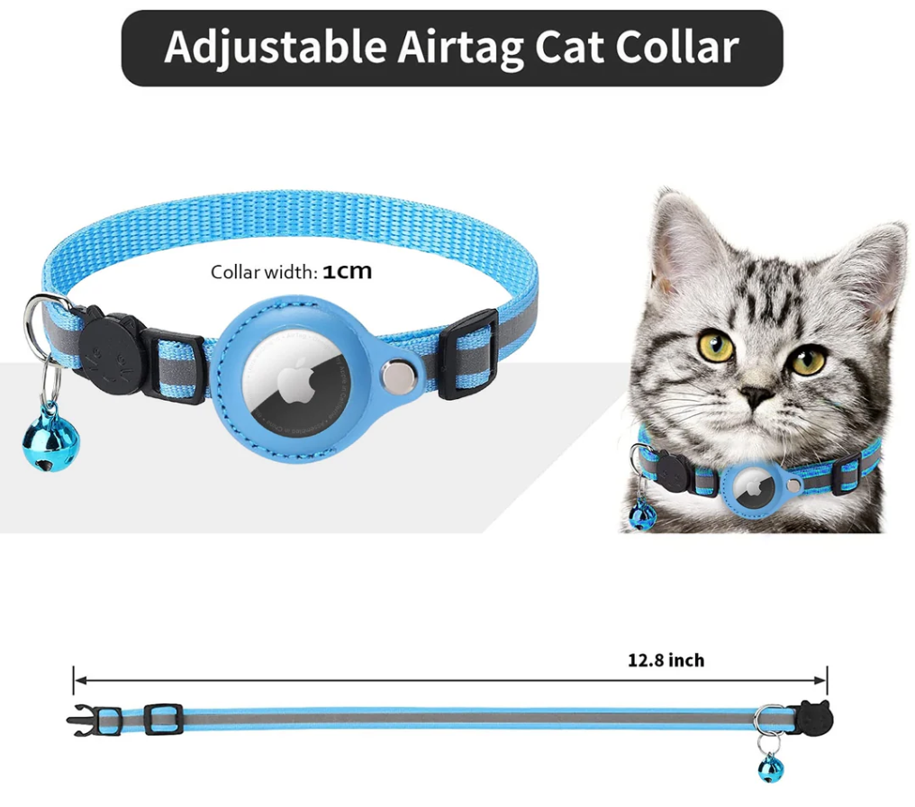 AirTag Cat Tracking Collar - GPS Finder & Anti-Lost