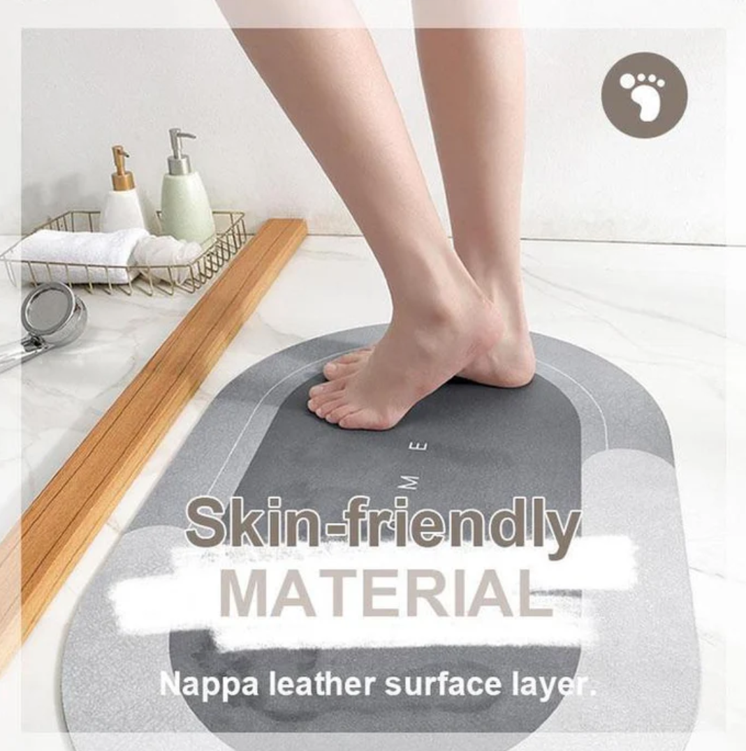 Super Absorbent Floor Mat For Home, Bathroom Soft Quick Drying Mat