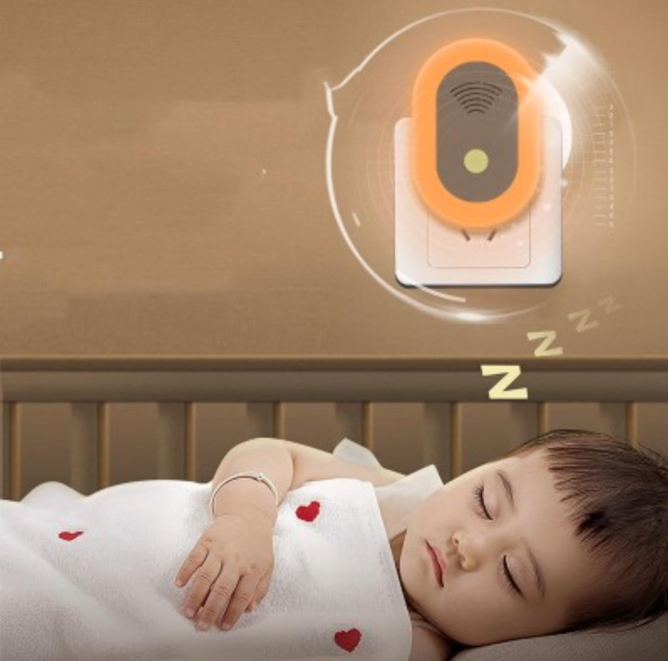 Ultrasonic Mosquito Repellent with Night Light