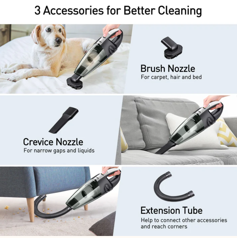 Handheld Cordless Vacuum Cleaner USB