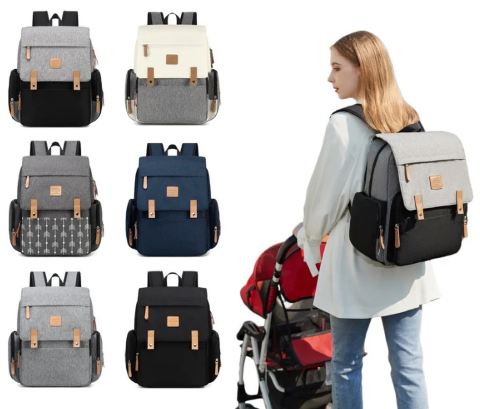 Large Capacity Mommy Backpack